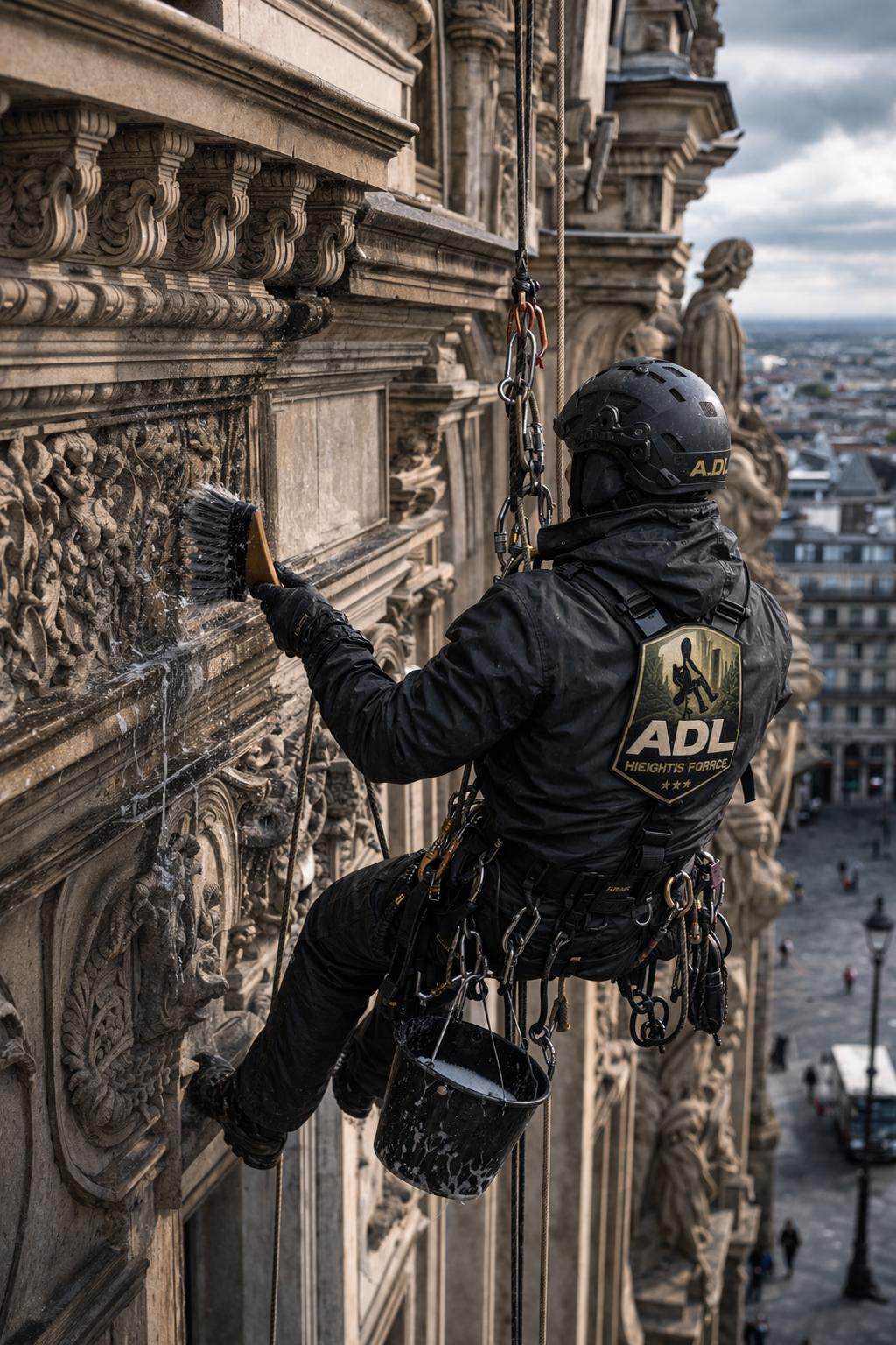 Fassadenreinigung historisches Gebäude